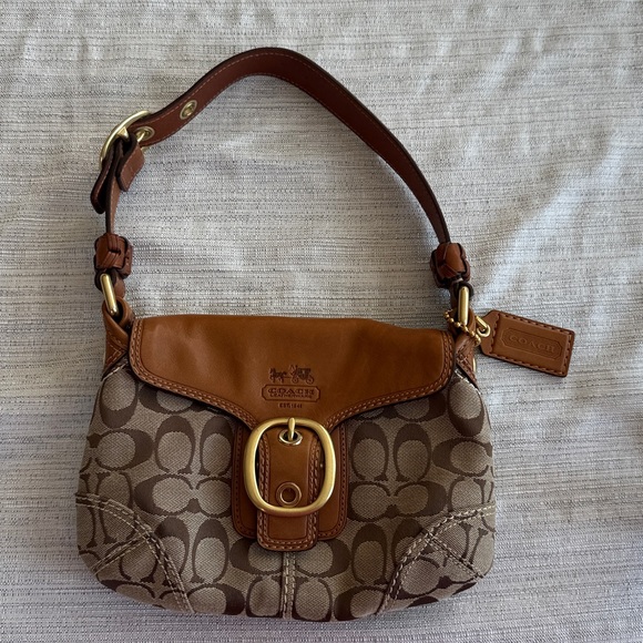 Coach handbag 11441 Signature Mini Shoulder Bag Y2K! Great condition! - Picture 1 of 8